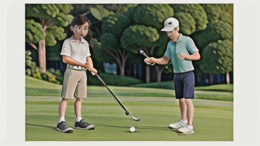 グリーン上でのマーク：特別な配慮